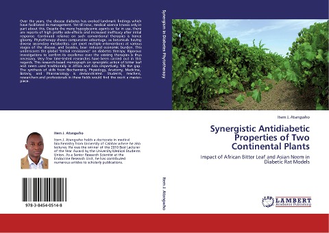 Synergistic Antidiabetic Properties of Two Continental Plants: Impact of African Bitter Leaf and Asian Neem in Diabetic Rat Models