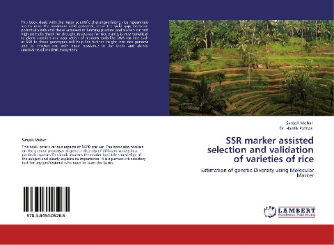 SSR marker assisted selection and validation of varieties of rice: Estimation of genetic Diversity using Molecular Marker