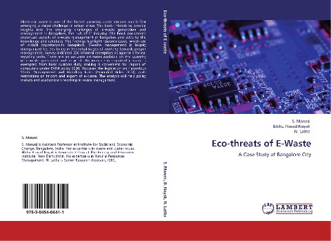 Eco-threats of E-Waste: A Case Study of Bangalore City