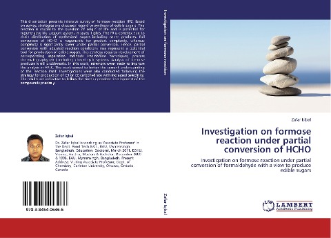 Investigation on formose reaction under partial conversion of HCHO: Investigation on formose reaction under partial conversion of formaldehyde with a view to produce edible sugars