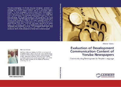 Evaluation of Development Communication Content of Yoruba Newspapers: Communicating Development in Peoples Language