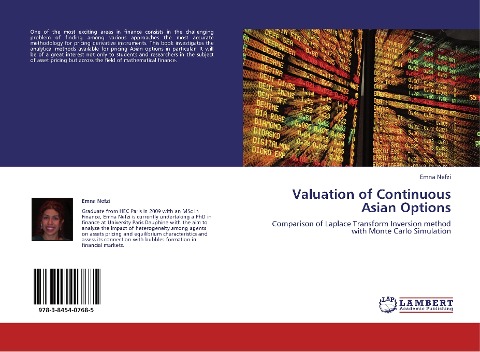 Valuation of Continuous Asian Options: Comparison of Laplace Transform Inversion method with Monte Carlo Simulation