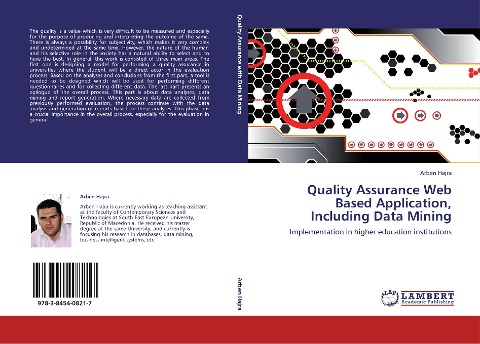 Quality Assurance Web Based Application, Including Data Mining: Implementation in higher education institutions