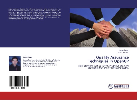 Quality Assurance Techniques in OpenUP: Agile processes such as Scrum,XP,OpenUP etc. have techniques that improve software quality.