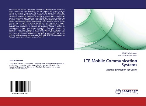 LTE Mobile Communication Systems: Channel Estimation for Uplink