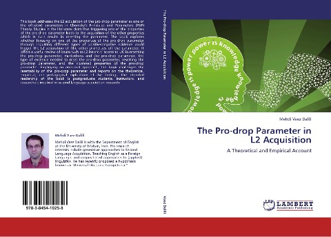 The Pro-drop Parameter in L2 Acquisition: A Theoretical and Empirical Account