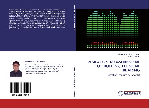 VIBRATION MEASUREMENT OF ROLLING ELEMENT BEARING: Vibration measure by Rotor kit