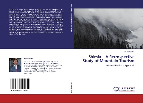 Shimla - A Retrospective Study of Mountain Tourism: A Mixed Methods Approach