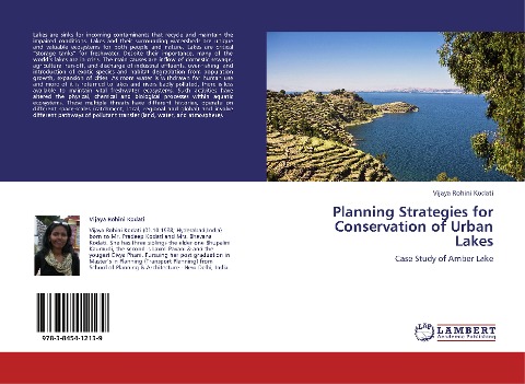 Planning Strategies for Conservation of Urban Lakes: Case Study of Amber Lake