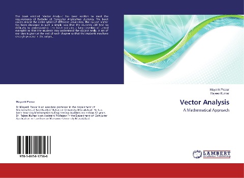 Vector Analysis: A Mathematical Approach