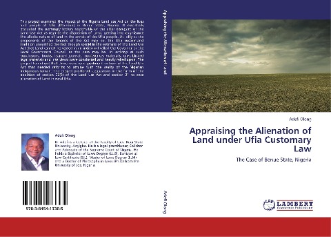 Appraising the Alienation of Land under Ufia Customary Law: The Case of Benue State, Nigeria