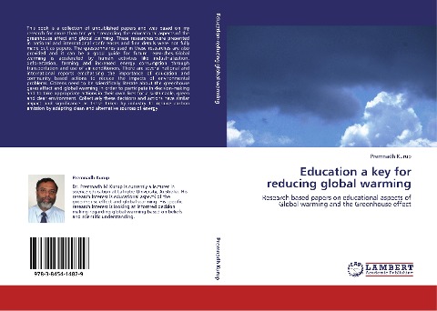 Education a key for reducing global warming: Research based papers on educational aspects of Global warming and the Greenhouse effect