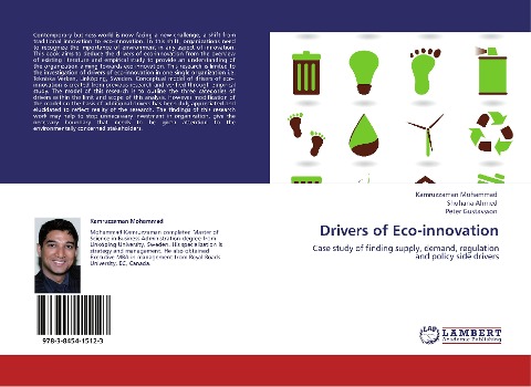 Drivers of Eco-innovation: Case study of finding supply, demand, regulation and policy side drivers