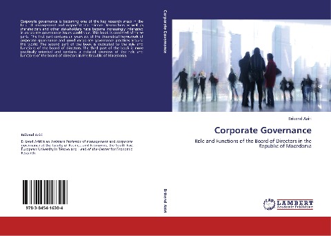 Corporate Governance: Role and Functions of the Board of Directors in the Republic of Macedonia