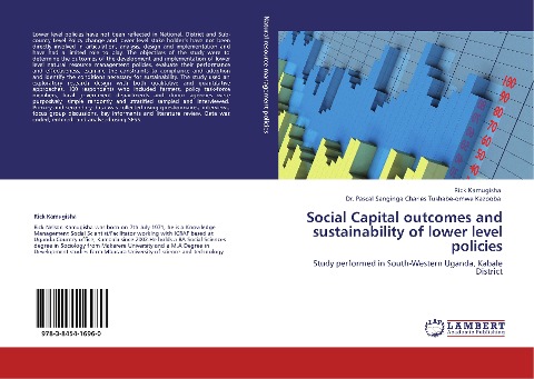 Social Capital outcomes and sustainability of lower level   policies: Study performed in South-Western Uganda, Kabale District