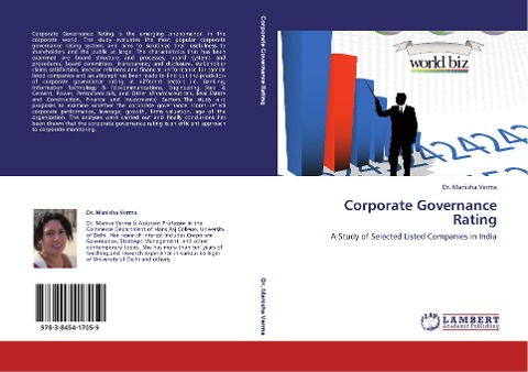 Corporate Governance Rating: A Study of Selected Listed Companies in India