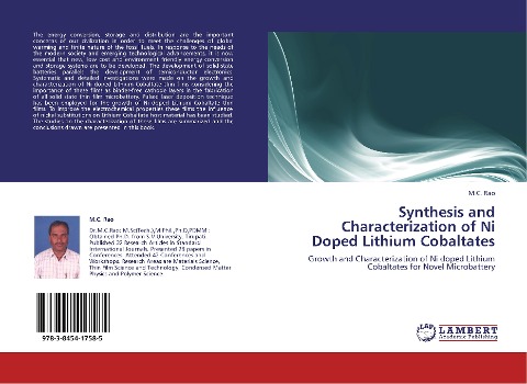 Synthesis and Characterization of Ni Doped Lithium Cobaltates: Growth and Characterization of Ni doped Lithium Cobaltates for Novel Microbattery