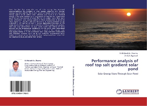Performance analysis of roof top salt gradient solar pond: Solar Energy Store Through Solar Pond