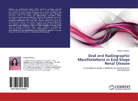 Oral and Radiographic Manifestations in End-Stage Renal Disease: A descriptive study of patients on maintenance hemodialysis
