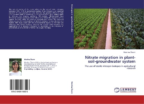 Nitrate migration in plant-soil-groundwater system: The use of stable nitrogen isotopes in agricultural research