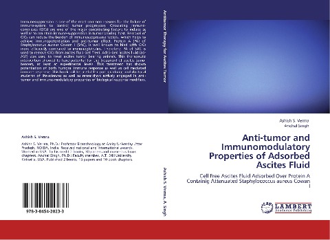 Anti-tumor and Immunomodulatory Properties of Adsorbed Ascites Fluid: Cell Free Ascites Fluid Adsorbed Over Protein A Containig Attenuated Staphylococcus aureus Cowan I