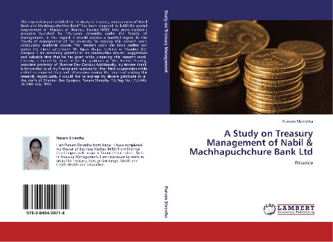 A Study on Treasury Management of Nabil & Machhapuchchure Bank Ltd: Finance