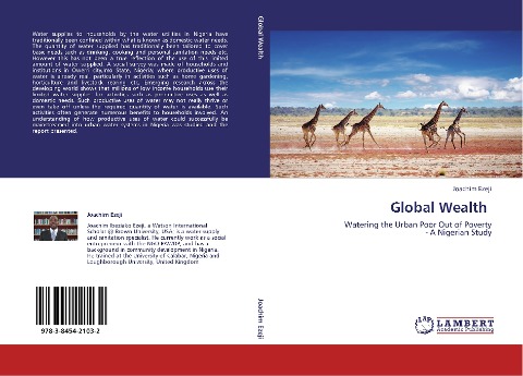 Global Wealth: Watering the Urban Poor Out of Poverty - A Nigerian Study