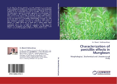 Characterization of penicillin effects in Mungbean: Morphological, Biochemical and Ultrastructural study