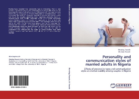 Personality and communication styles of married adults in Nigeria: Effects of personality types and communication styles on marital stability among couples in Nigeria
