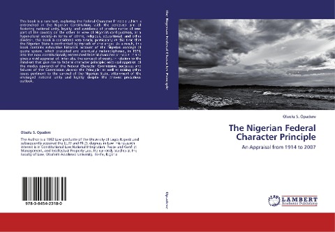 The Nigerian Federal Character Principle: An Appraisal from 1914 to 2007
