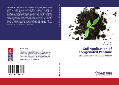 Soil Application of Oxygenated Peptone: Soil application of oxygenated peptone