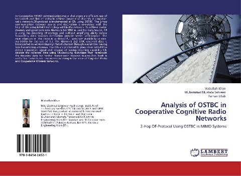 Analysis of OSTBC in Cooperative Cognitive Radio Networks: 2-Hop DF-Protocol Using OSTBC in MIMO Systems