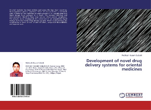 Development of novel drug delivery systems for oriental medicines