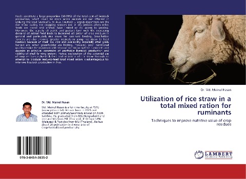 Utilization of rice straw in a total mixed ration for ruminants: Techniques to improve nutritive value of crop residues