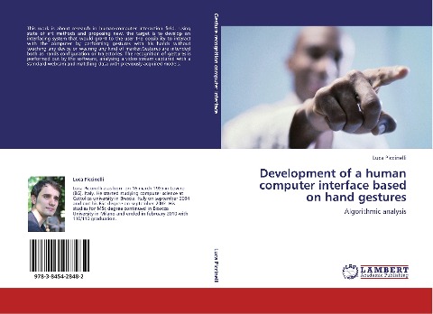 Development of a human computer interface based on hand gestures: Algorithmic analysis