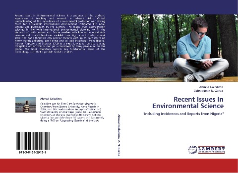 Recent Issues In Environmental Science: Including Incidences and Reports from Nigeria