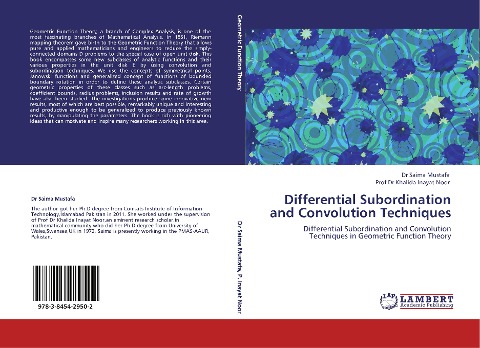 Differential Subordination and Convolution Techniques: Differential Subordination and Convolution Techniques in Geometric Function Theory