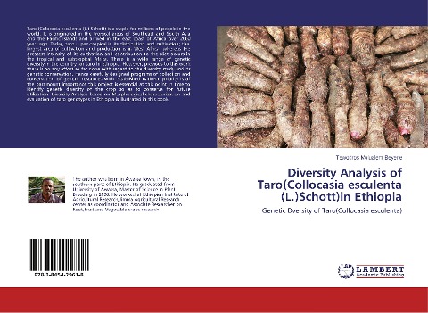 Diversity Analysis of Taro(Collocasia esculenta (L.)Schott)in Ethiopia: Genetic Dversity of Taro(Collocasia esculenta)