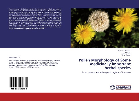Pollen Morphology of Some medicinally important herbal species: From tropical and subtropical regions of Pakistan
