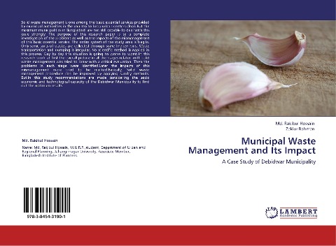 Municipal Waste Management and Its Impact: A Case Study of Debidwar Municipality