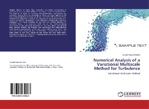 Numerical Analysis of a Variational Multiscale Method for Turbulence: Variational Multiscale Method