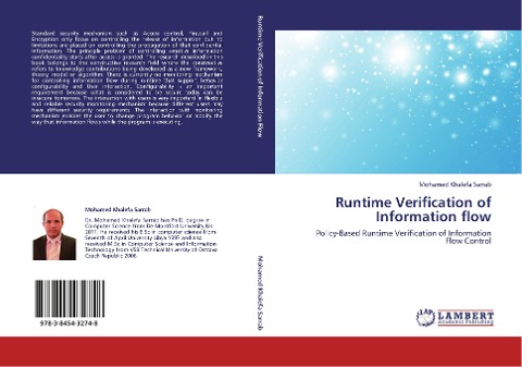 Runtime Verification of Information flow: Policy-Based Runtime Verification of Information Flow Control