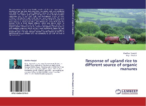 Response of upland rice to different source of organic manures