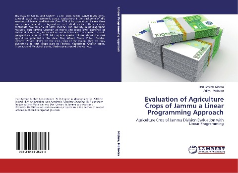 Evaluation of Agriculture Crops of Jammu a Linear Programming Approach: Agriculture Crop of Jammu Division Evaluation with Linear Programming