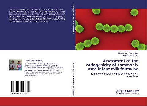 Assessment of the cariogenicity of commonly used infant milk formulae: Summary of microbiological and biochemical procedures