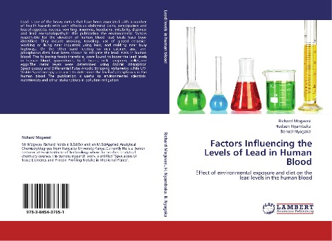 Factors Influencing the Levels of Lead in Human Blood: Effect of environmental exposure and diet on the lead levels in the human blood