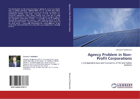 Agency Problem in Non-Profit Corporations: a Comparative Law and Economics of US and Italian Systems