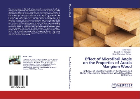 Effect of Microfibril Angle on the Properties of Acacia Mangium Wood: Influence of Microfibril Angle on the Physical, and Dynamic-Mechanical Properties of Wood Using X-Ray Diffraction