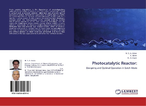 Photocatalytic Reactor:: Designing and Optimal Operation in Batch Mode
