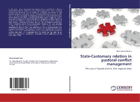 State-Customary relation in pastoral conflict management: The case of Aysaita district, Afar regional state